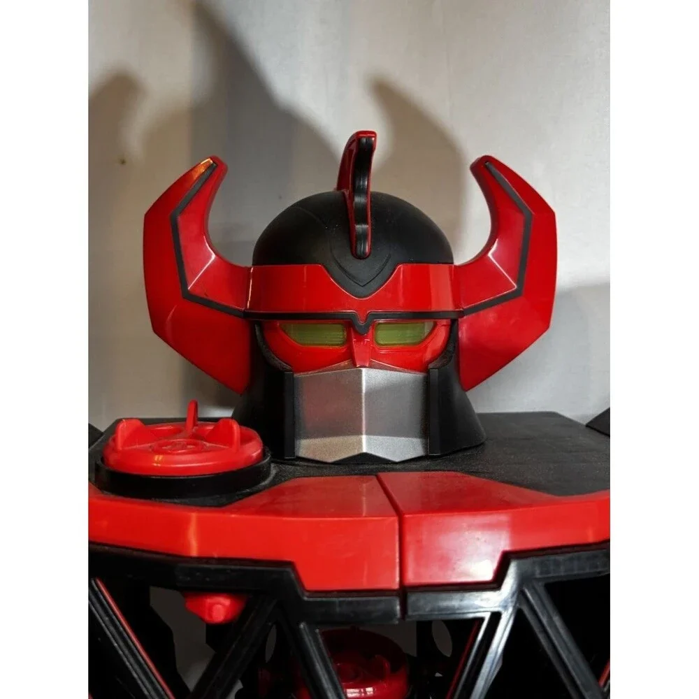 Fisher-Price Imaginext Power Rangers Red & Black Morphin Megazord Playset RARE